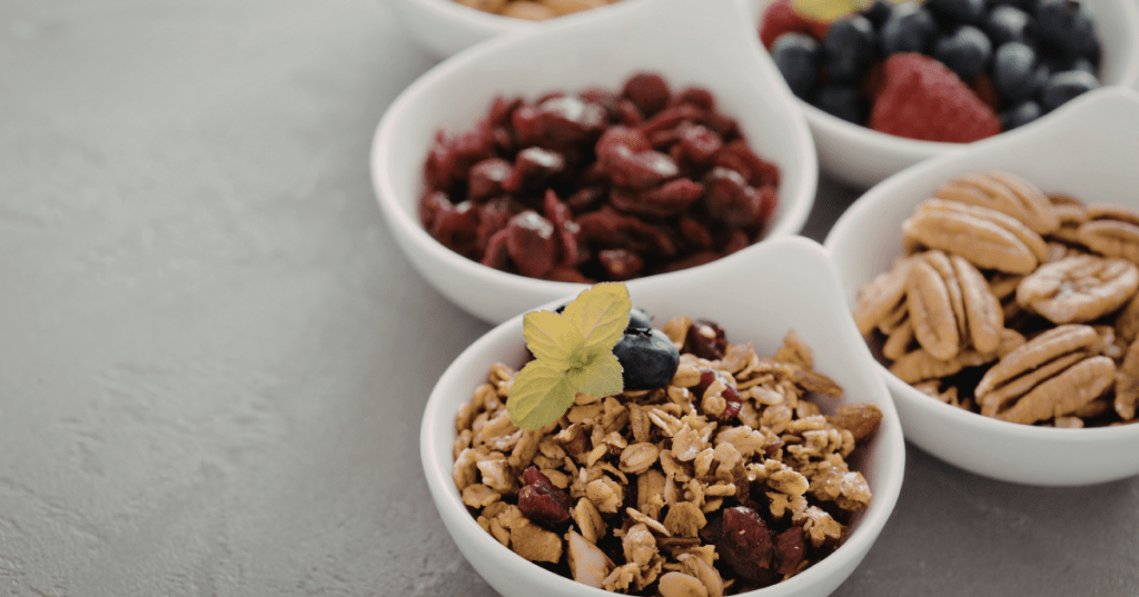 Healthy snack swap with nuts instead of processed snacks for sustainable weight loss and better energy.