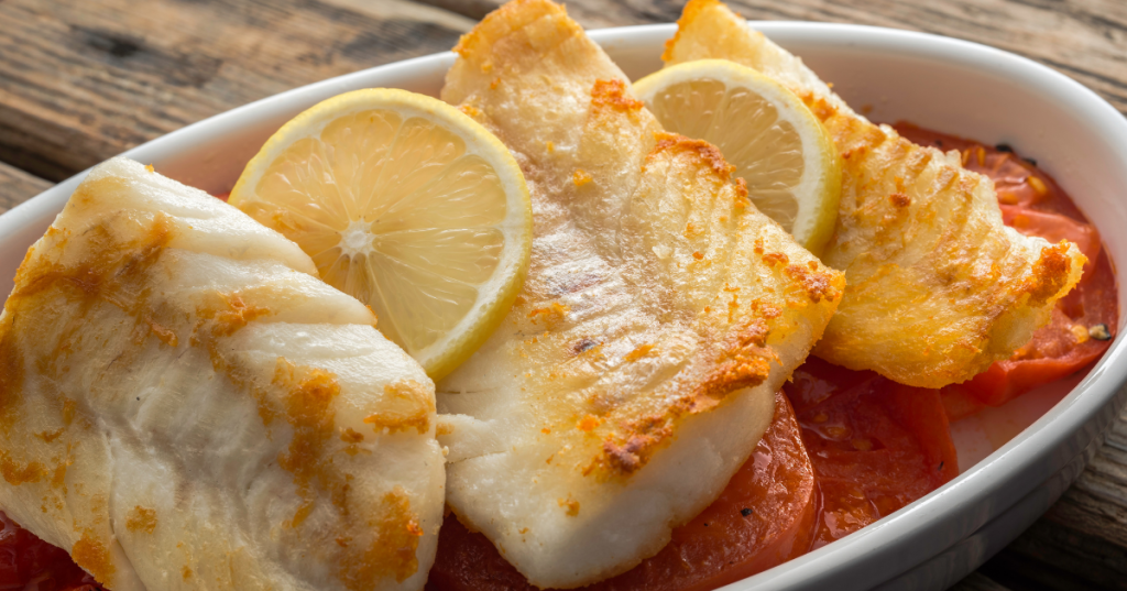 baked cod with lemon